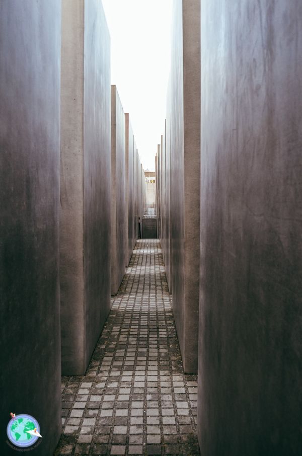 Berlin - Pasillos del memorial del holocausto