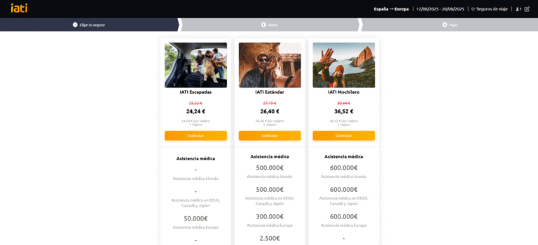 Comparador IATI Seguros