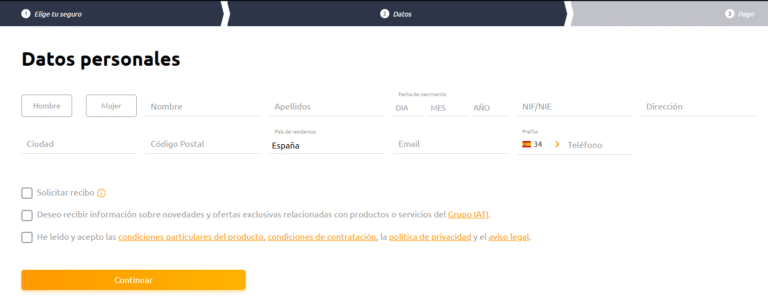 Datos Personales IATI