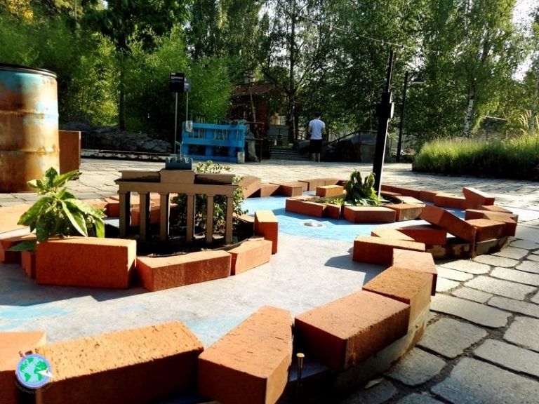 Minigolf con motivos de Berlin en Brewdog