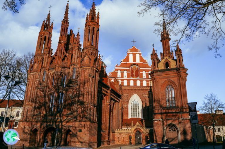 Iglesia cerca de Uzupis