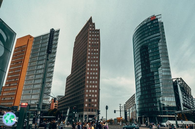 Berlin - Edificios de potsdamer platz