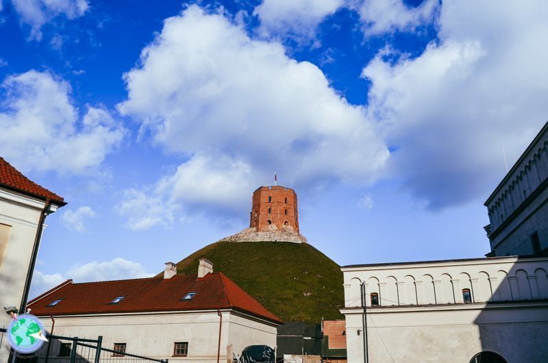 Vistas desde la plaza de la torre de Gediminas