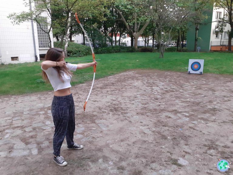 matar tiempo tiro arco