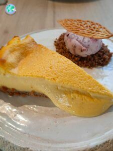 Tarta de queso manchego