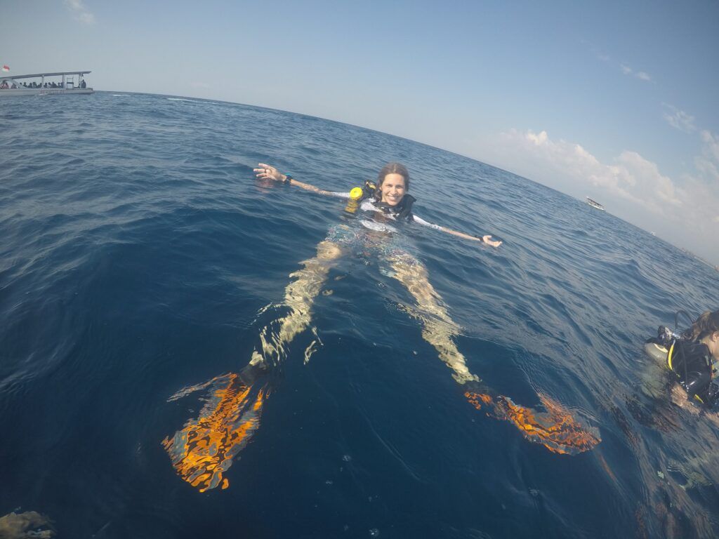 buceo superficie
