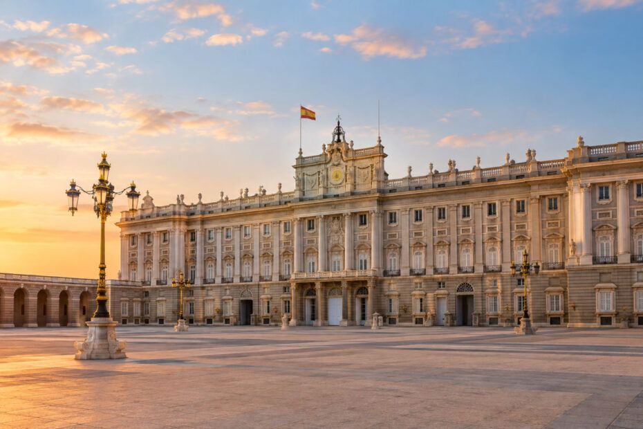 Palacio Real al atardecer