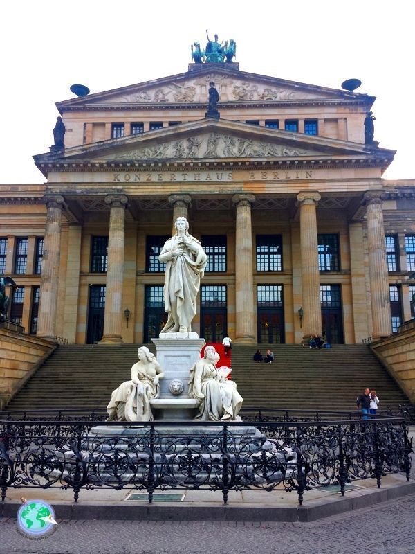 Konzerthaus de Berlín en la Gendarmenmarkt