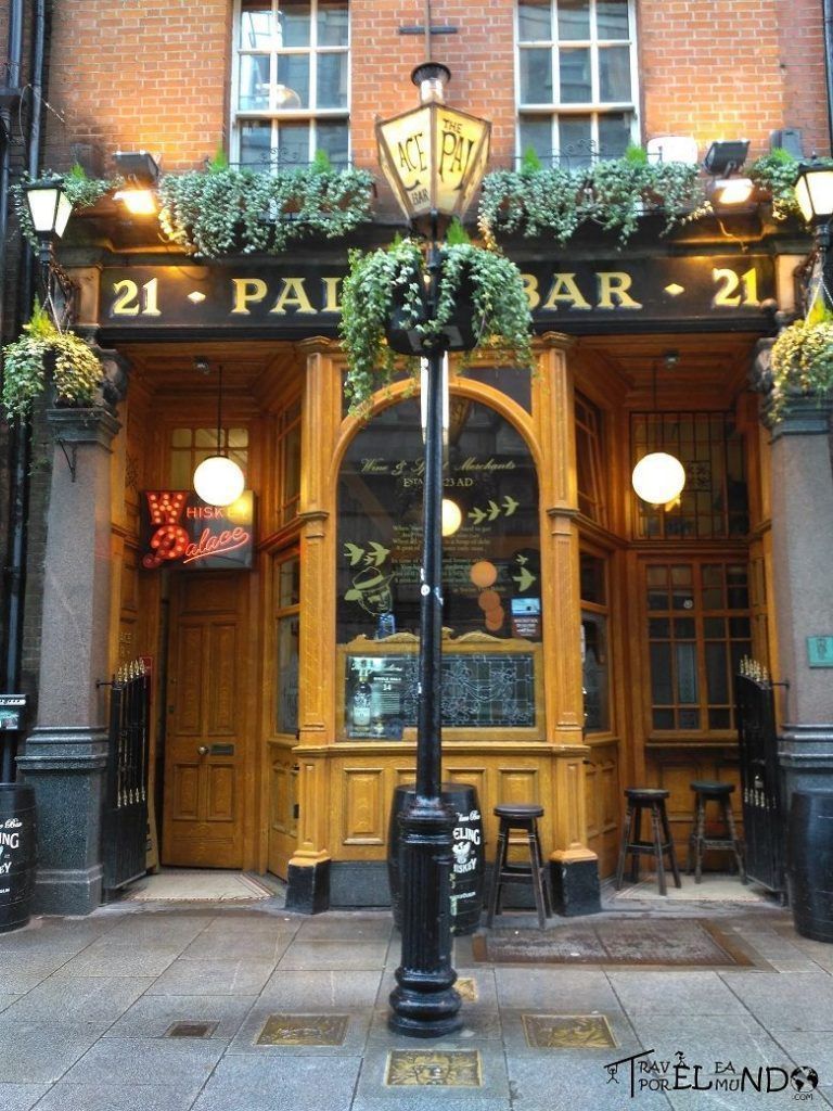 Bar tradicional en Dublín