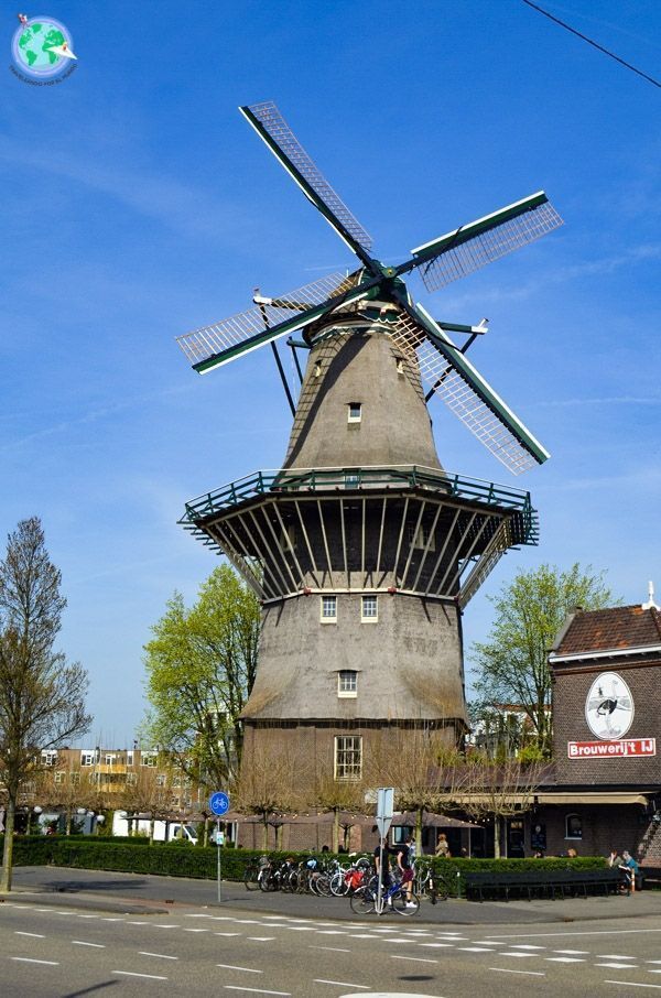 Molino con cervecería en Amsterdam