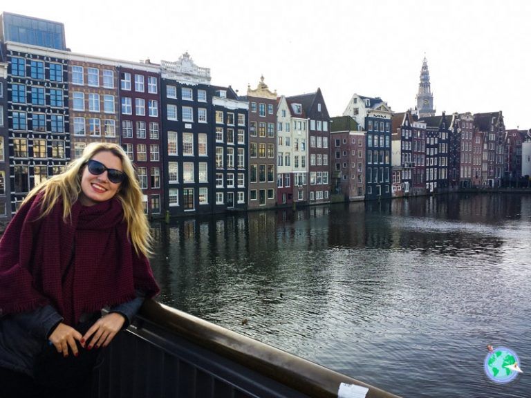 Ara en el canal de Ámsterdam
