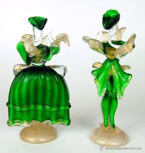 figuras de cristal en Murano
